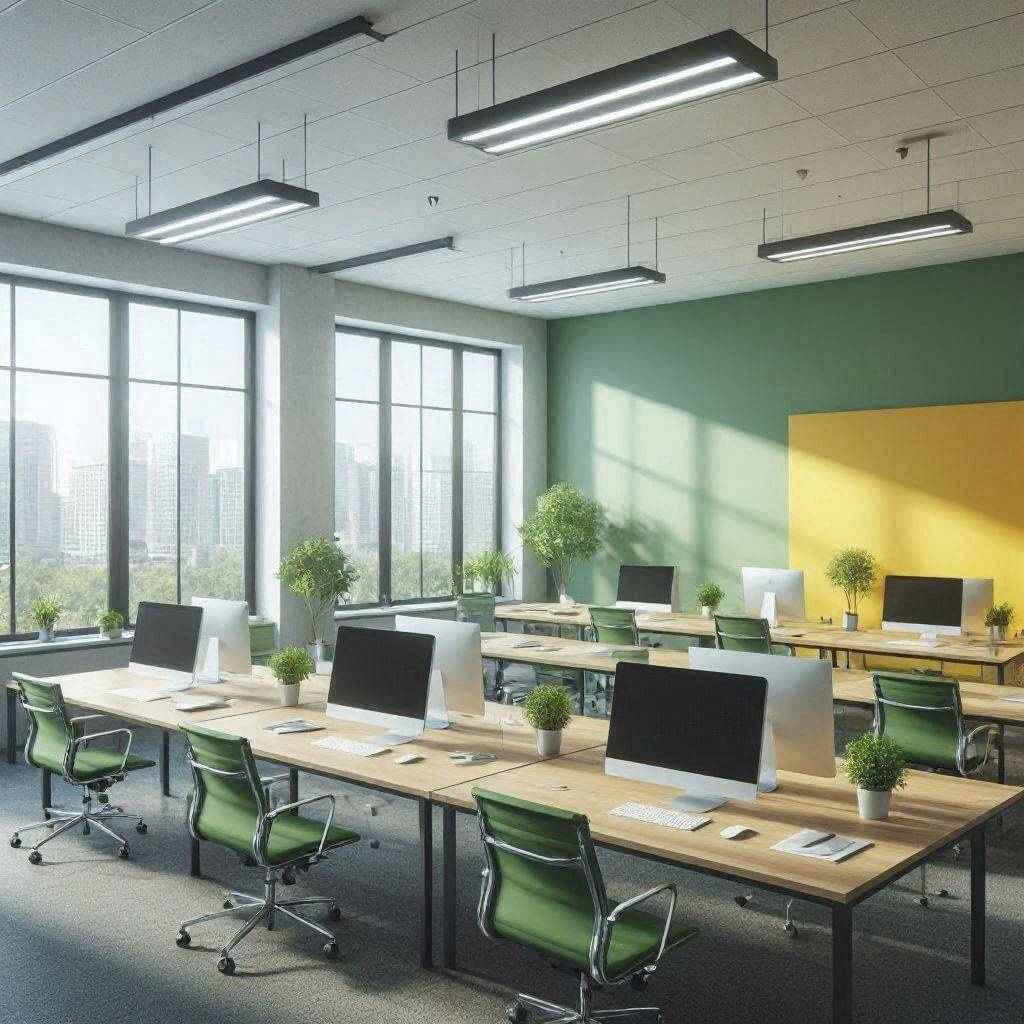 科技企业管理写字楼办公采光通风体验为何要为客户洽谈超时保留应急余量